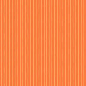 Hand-drawn Stripes Orange Sm.