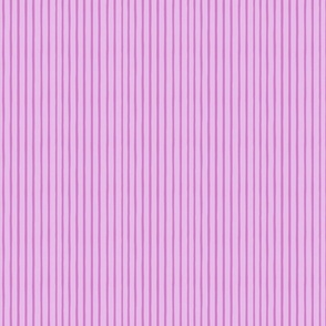 Hand-drawn Stripes Purple on Lavender Sm.