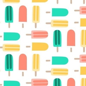 Colourful popsicles