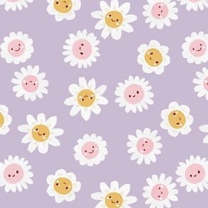 Smiley Daisy || S || Lilac