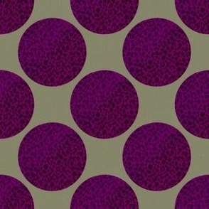 Pelican feet ombre textured polka dots wheat beige background with purple textured spots