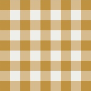 Golden Yellow Gingham Plaid 24 inch