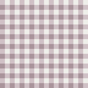 Purple Gingham Plaid 12 inch