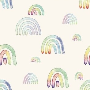 1150 medium - Watercolor Rainbows