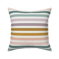 Pastel Colorful Stripe 12 inch