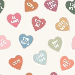 Conversation Candy Hearts - Valentines