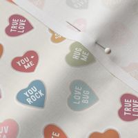 Small / Conversation Candy Hearts - Valentine