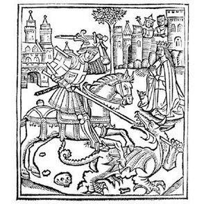 St George Slays a Dragon