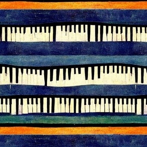 Piano Keys | Matisse-esque