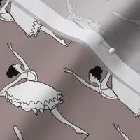 Ballerina Arabesque in Regency Orchid - Coordinate