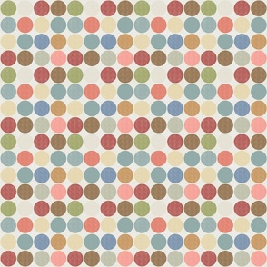 Colorful Large Dots