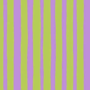 vertical stripes purple lime green