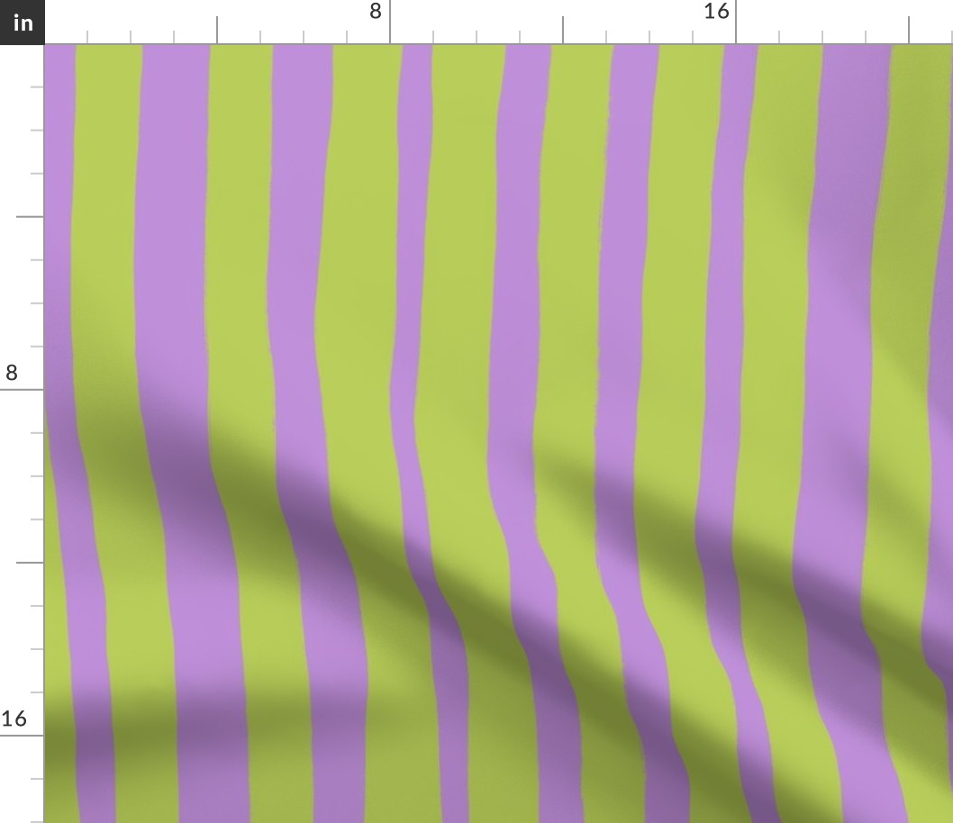 vertical stripes purple lime green