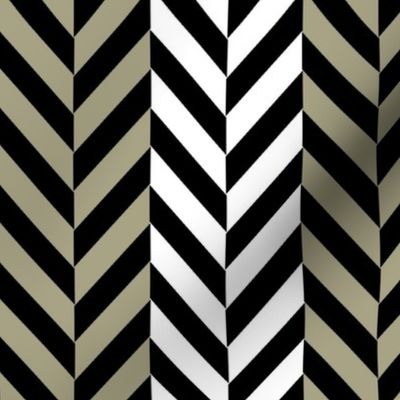 CHEVRON STRIPE LARGE - BUTTERFLY GARDEN COLLECTION (CEMENT)