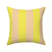 HouseofMay-Bold vertical stripes yellow wheat