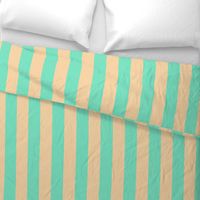 HouseofMay-bold vertical stripes pearl aqua wheat