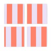 HouseofMay-bold vertical stripes lavender coral