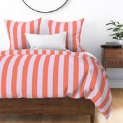 HouseofMay-bold vertical stripes lavender coral