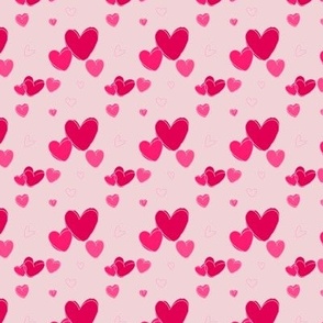 Hearts on Cotton Candy 