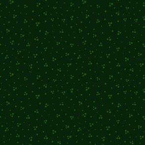 Dotted dark green, blender