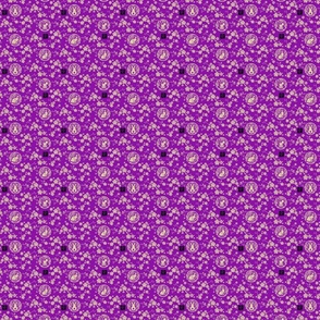 Chinese year of the rabbit purple extra small