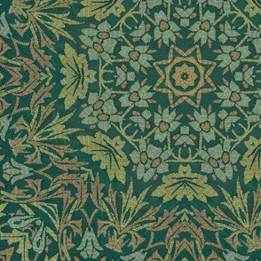 William Morris Tribute Pattern Greenery