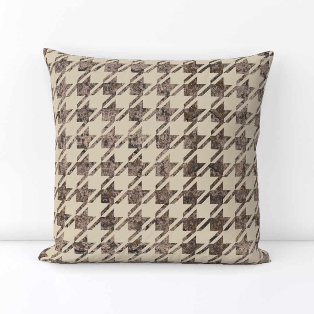 Huge Texture Houndstooth 