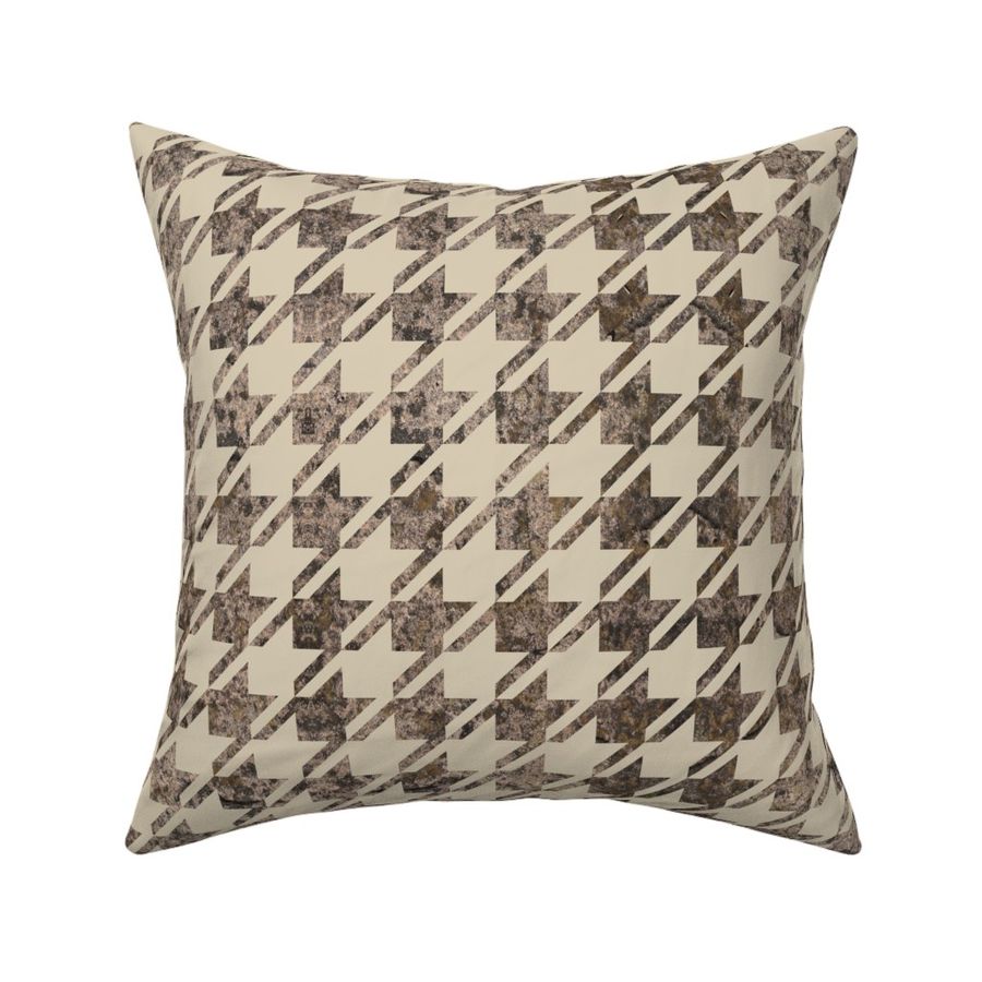 Huge Texture Houndstooth 