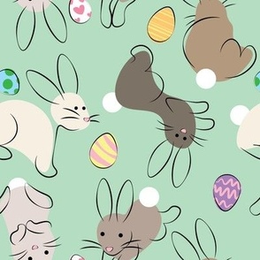 Bunny Blobs for Easter