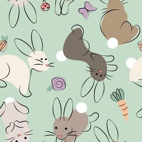 Bunny Blobs and Springtime