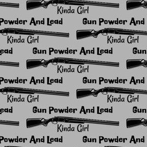 Gun Powder, gray
