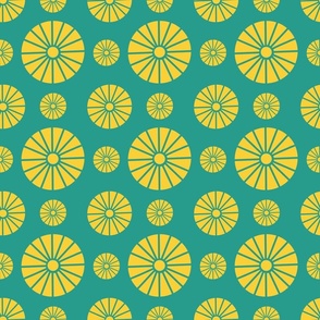 Sunshine on Teal Medium