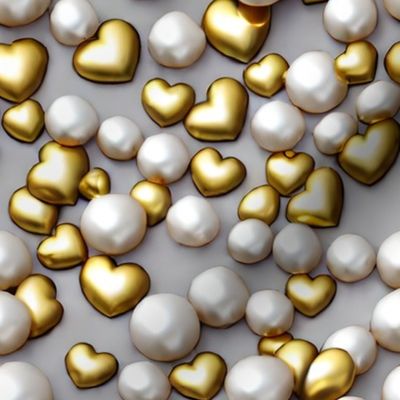 love in gold and pearls 