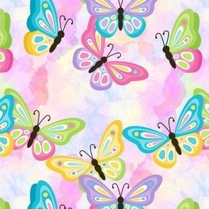 Pastel Butterflies 3