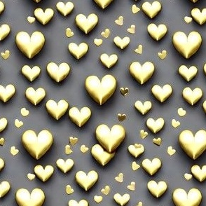 love in gold