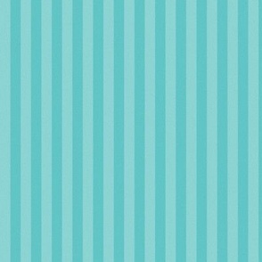 Painted Pinstripe Coordinate in Light Teal