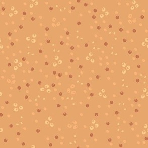 Brown, Tan, Cream Dots - Regular Scale