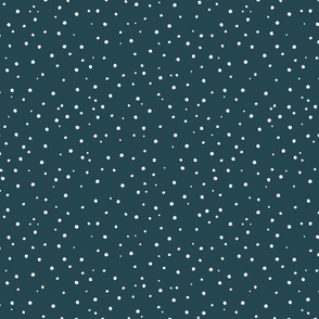 Dark Teal Dot - Avaleigh Collection 12 inch