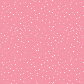 Pink Speckled Dots - Avaleigh Bright Collection 12 inch