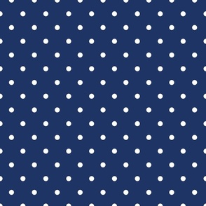 Bright Blue Polka Dots - Avaleigh Bright Collection 12 inch