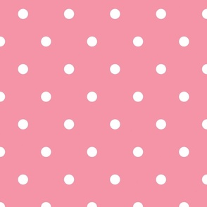 Pink Polka Dots - Avaleigh Bright Collection 24 inch