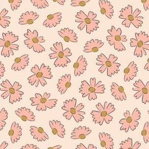 Pink Daisies Spring Floral