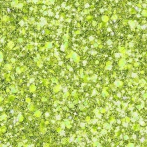 Spring Palace Green -- Solid Light Lime Green Faux Glitter -- Glitter Look, Simulated Glitter, Lime Green Glitter Sparkles Print -- 60.42in x 25.00in repeat --   150dpi (Full Scale) 