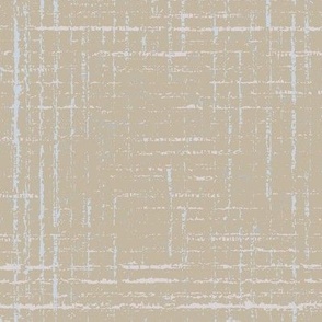 Rough Linen Texture Coordinate (Large) - Fields of Rye Khaki