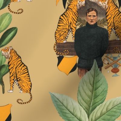 Vintage Tiger King in Honey | 12" Repeat