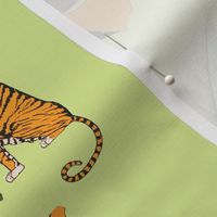 Vintage Tiger King in Honeydew | 12" Repeat
