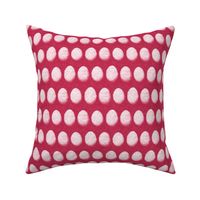 Marbled Easter Eggs on Textured Background in Viva Magenta - Coordinate
