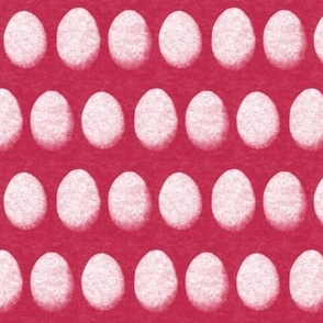 Marbled Easter Eggs on Textured Background in Viva Magenta - Coordinate