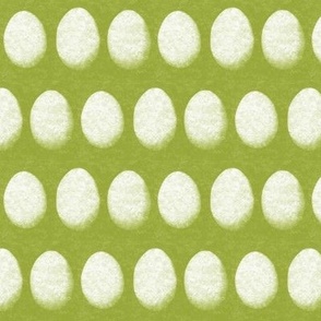 Marbled Easter Eggs on Textured Background in Titanite Green - Coordinate