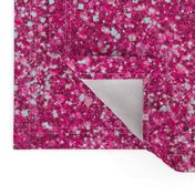 Hot Pink Princess -- Solid Pink Magenta Faux Glitter -- Glitter Look, Simulated Glitter, Glitter Sparkles Print -- 25in x 60.42in VERTICAL TALL repeat -- 150dpi (Full Scale) 